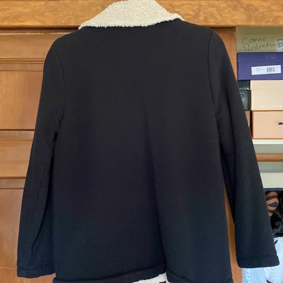 Velvet Black jacket with Sherpa lining - Picture 5 of 7